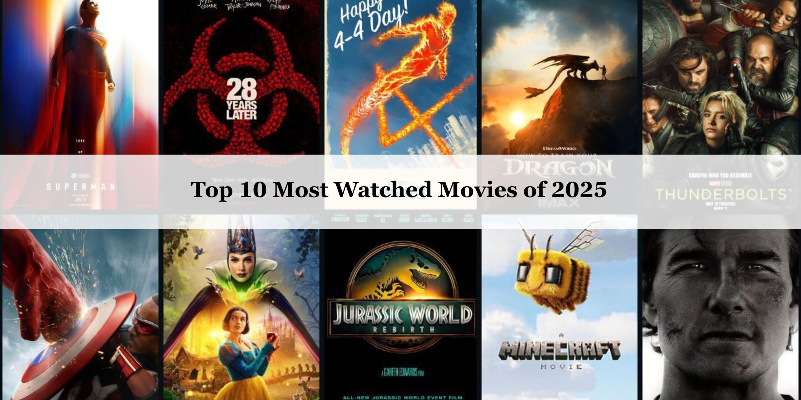Top 10 Most Watched Movies in 2025 – Must-See Films This Year