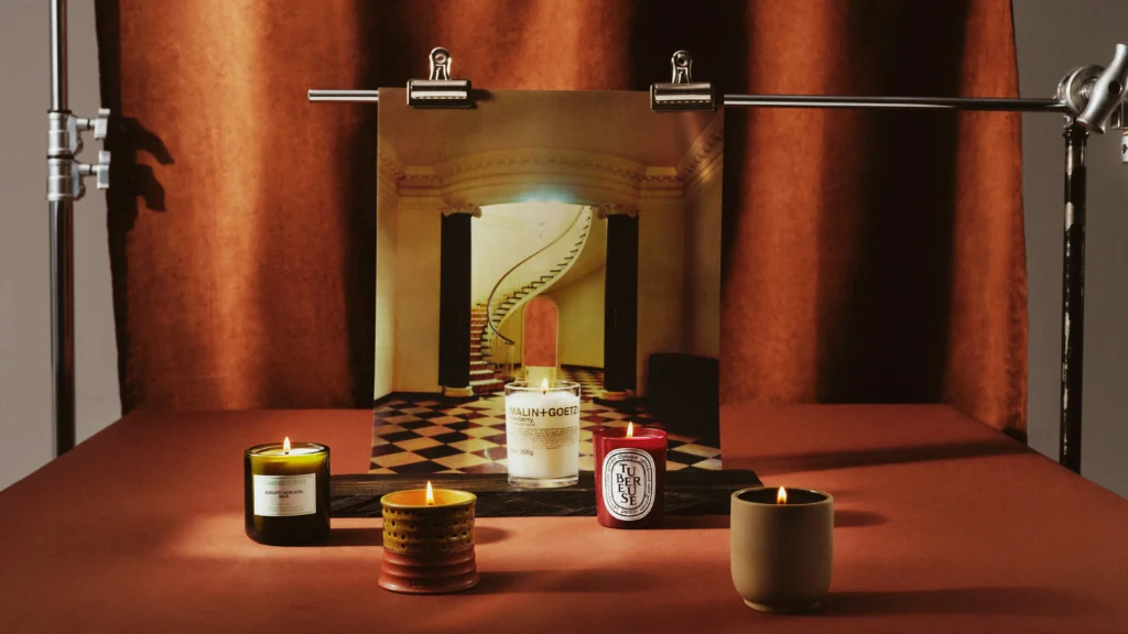Personalized Luxury Candles with Aroma Blends